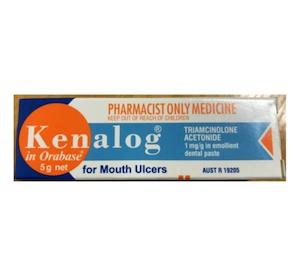 Kenalog in Orabase Oint 5g (Pharmacist Only Medicine)