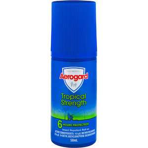 Sun Travel Insect Repellents: Aerogard Tropical Roll On 50ml
