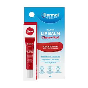Sun Travel Sun Protection: Dermal Therapy Lip Balm Tint Cherry Red 8g