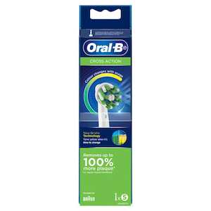 Toothbrushes: Oral B Vitality Cross Action Refill 5pk