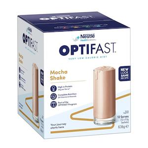 Optifast VLCD Shake Sachets Mocha 12pk