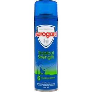 Aerogard Tropical Strength Insect Repellent Aerosol Spray 150g