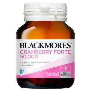 Blackmores Cranberry Forte 50000mg Capsules 30s