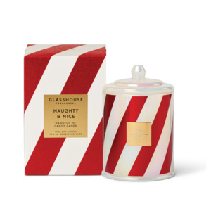 Home Fragrance Gift Sets: Glasshouse Naughty & Nice Candle 380g
