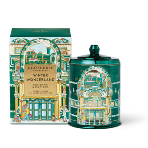 Home Fragrance Gift Sets: Glasshouse Winter Wonderland Candle 380g
