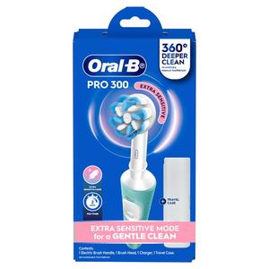 Toothbrushes: Oral B Pro 300 Clean Power Toothbrush Mint