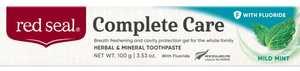 Toothpaste: Red Seal Toothpaste Complete Care Fluoride 100g
