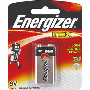 Batteries: Energizer 522BP1 9 volt 1pk: 1pk