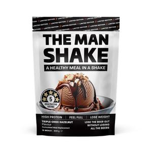 Weight Management Supplements: The Man Shake Triple Choc Hazelnut 840g