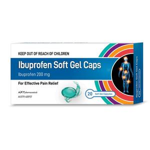 Aft: AFT Ibuprofen Soft Gel Capsules 200mg 20s