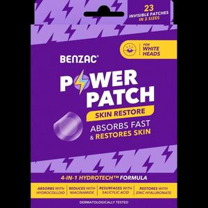 Benzac: Benzac Power Patch Skin Restore 23pk