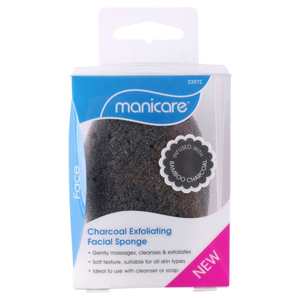 Manicare Charcoal Exfoliating Facial Sponge