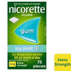 Nicorette Gum Icy Mint 4mg 75s