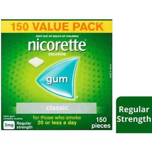 Nicorette: Nicorette Gum Classic 2mg 150s