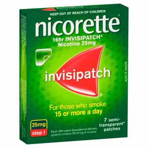 Nicorette: Nicorette InvisPatch 25mg 7pk