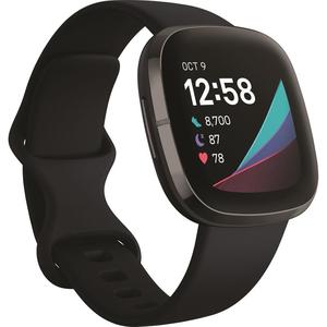 Other Home Health Devices: Fitbit Sense Watch Carbon/Graphite