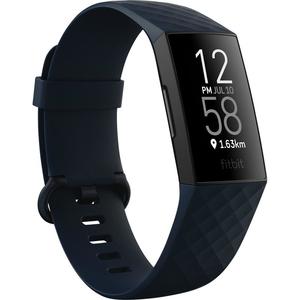 Other Home Health Devices: Fitbit Charge 4 Tracker Storm Blue