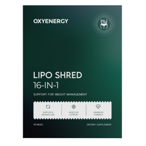 Weight Management Supplements: Oxyenergy Lipo Shred 16 in 1 Capsules 30pk