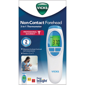 Home Health Devices Thermometers: Vicks Non Contact Infrared Body Thermometer