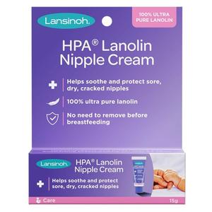 Nursing Pads Breast Care: Lansinoh HPA Lanolin Nipple Cream 15g