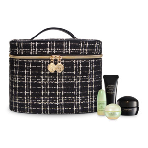 Shiseido FSLX Tweed Pouch Gift with Purchase 5pcs