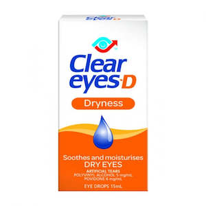 Eye Ear Care: Clear Eyes D 15Ml
