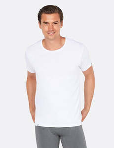 Boody Mens: Boody Men'S Crew Neck T-Shirt White Large