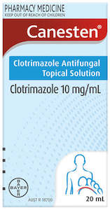 Anti Fungals: Canesten Anti-Fungal Topical Solution 20ml
