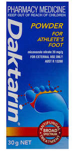 Anti Fungals: Daktarin Powder 2%
