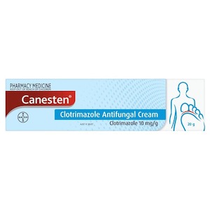 Anti Fungals: Canesten Clotrimazole Anti-fungal Cream 20gm