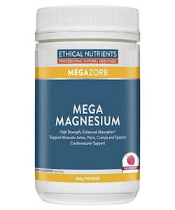 Ethical Nutrients Magnesium Powder Raspberry 450G