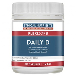 Ethical Nutrients: Ethical Nutrients Daily D 270 Capsules