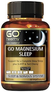 Go Healthy: Go Healthy Magnesium Super Sleep - Support For A Complete Deep Super Sleep (60 Vcaps)