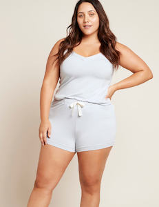Boody Lounge Sleep Wear: Boody Women'S Goodnight Super Sleep Shorts - Dove / M