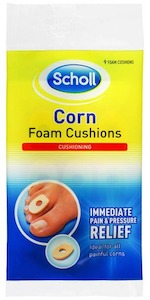Scholl: Scholl Corn Foam Cushion Pads Pain Relief