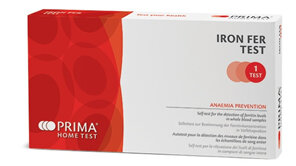 Welllab Home Testing: Prima Iron-Fer Test (1 Test)