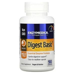 Enzymedica Digest Basic 90 Capsules 30 Capsule In Picture