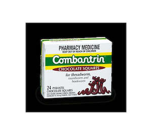 Digestion Tummy: Combantrin Combantrin Chocolate Squares