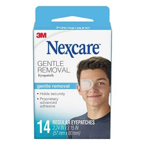 Nexcare: Nexcare, Gentle Removal Eyepatch, 14 Regular Eyepatches