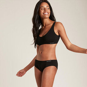 Boody Clothing: Boody Women'S Hipster Black Large