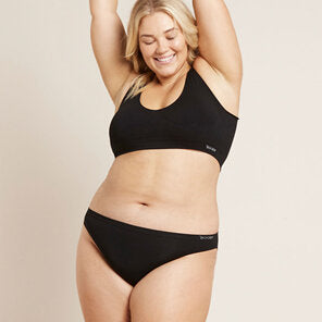 Boody Women'S Classic Bikini Black Small