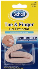 Scholl: Scholl Gel Tube Finger/Toe Protector