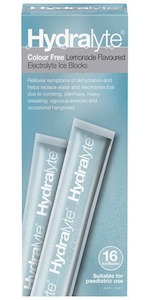 Hydralyte Ice Block Lemonade 16Pk