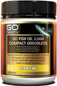 Go Healthy: Go Healthy Fish Oil 2000Mg 200 Caps