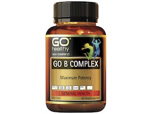Go Healthy B Complex - Maximum Potency (60 Vcaps)