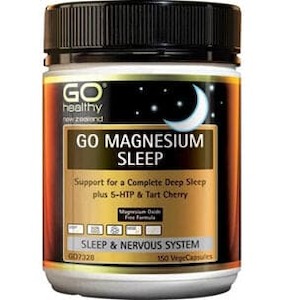 Go Healthy Magnesium Super Sleep 150 Vegetable Capsules