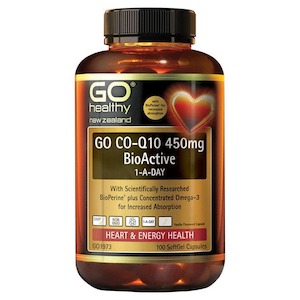 Go Healthy: Go Co-Q10 450Mg Bioactive 1-A-Day 30 Caps