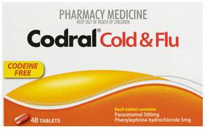 Respiratory Allergies: Codral Cold Flu Tablets 48 Pack
