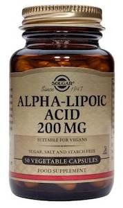 Solgar Alpha Lipoic Acid 200 Mg 50