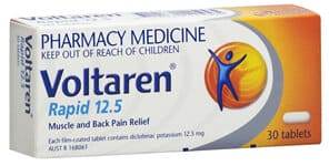 Voltaren Rapid 12.5mg Tablets 30'S